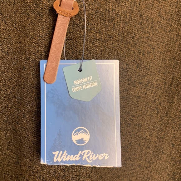 Wind River 1/4 Zip Cotton Blend Pullover Sweater Modern Fit Brown Size 2XL NEW - Picture 12 of 15